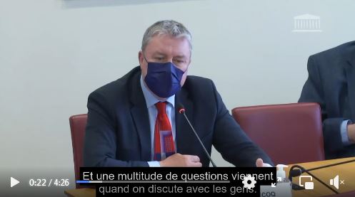 Jean-Paul Lecoq - Face au président de l'Agence française... {HTML}