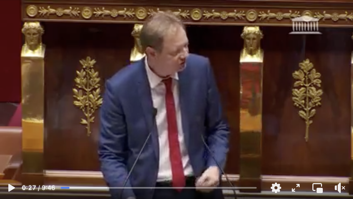 "C'est contre cette réforme, pour que vive le droit à la retraite, pour le respect de la volonté populaire que nous sommes acteurs d'une motion de censure." | Réforme des retraites : "« On ne méprise que les gens qui font des choses méprisables », écrivait Alberto Moravia. Qu'ont fait les ouvriers, les... | By Les députés communistes {HTML}